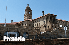 South African  car rental: Union Buildings, Pretoria
