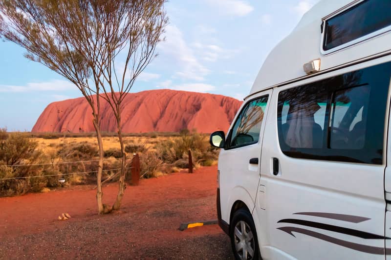 Campervan Rental Australia-Uluru
