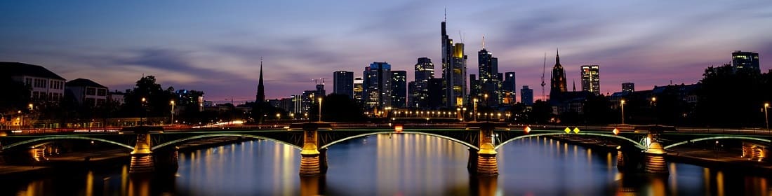 Car Hire Frankfurt: Frankfurt City by Night