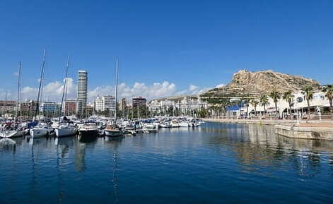 Car Rental in Spain - Alicante Harbour